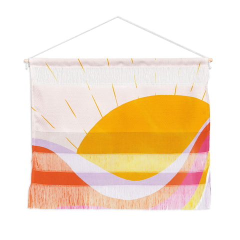 SunshineCanteen laurel canyon sunrise Wall Hanging Landscape
