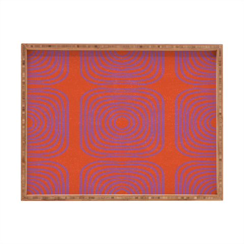 SunshineCanteen LISBOA orange Rectangular Tray