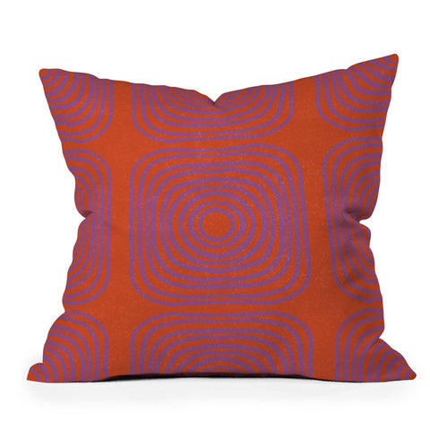 SunshineCanteen LISBOA orange Throw Pillow