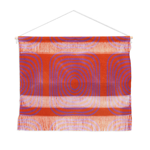 SunshineCanteen LISBOA orange Wall Hanging Landscape