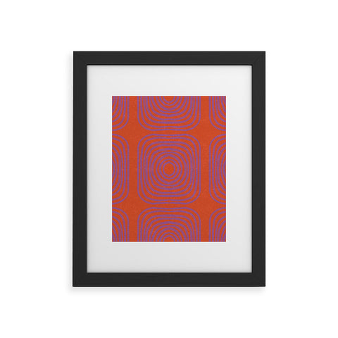 SunshineCanteen LISBOA orange Framed Art Print