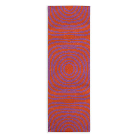 SunshineCanteen LISBOA orange Yoga Towel