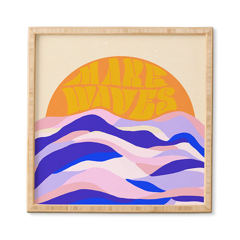 SunshineCanteen makes waves Framed Wall Art