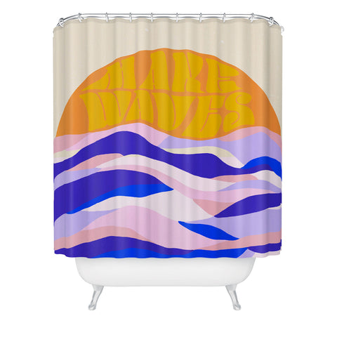 SunshineCanteen makes waves Shower Curtain