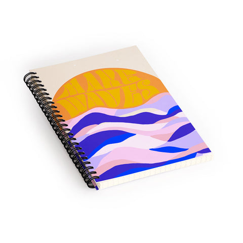 SunshineCanteen makes waves Spiral Notebook