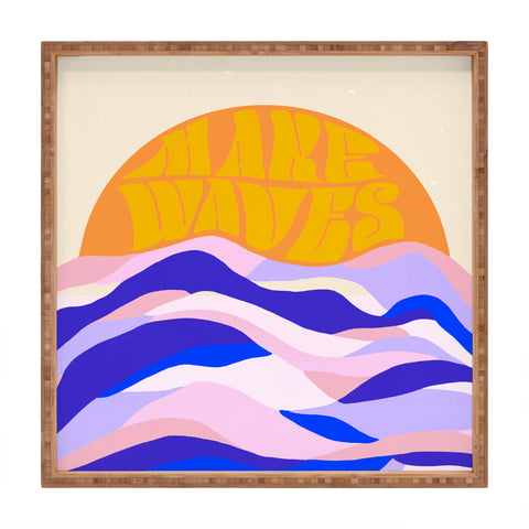 SunshineCanteen makes waves Square Tray