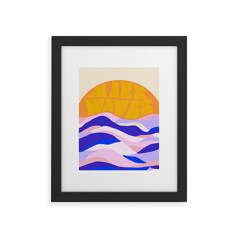 SunshineCanteen makes waves Framed Art Print