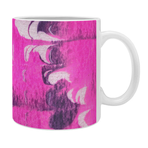 SunshineCanteen marble tie dye bright pink Coffee Mug