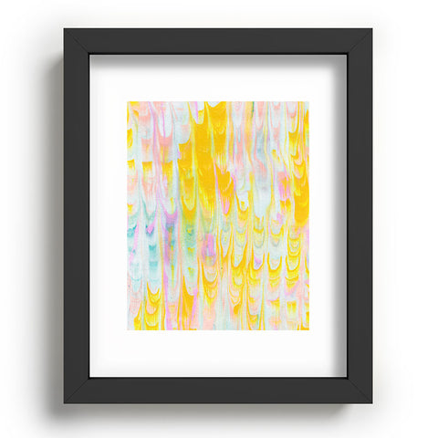 SunshineCanteen marbled pastel dreams Recessed Framing Rectangle