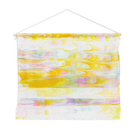 SunshineCanteen marbled pastel dreams Wall Hanging Landscape