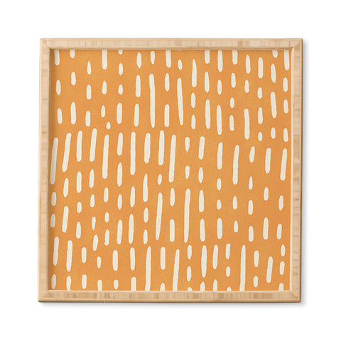 SunshineCanteen minimalist series scandi lines Framed Wall Art