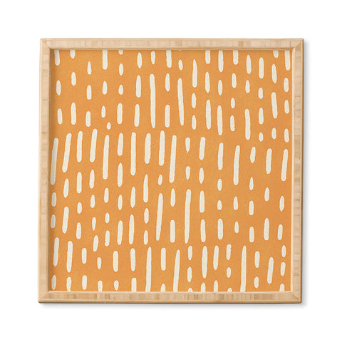 SunshineCanteen minimalist series scandi lines Framed Wall Art
