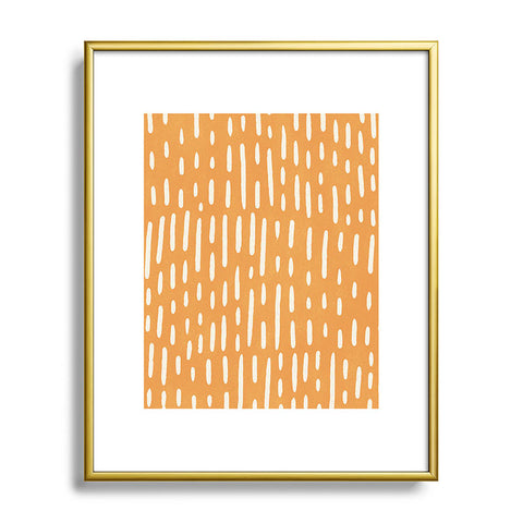 SunshineCanteen minimalist series scandi lines Metal Framed Art Print