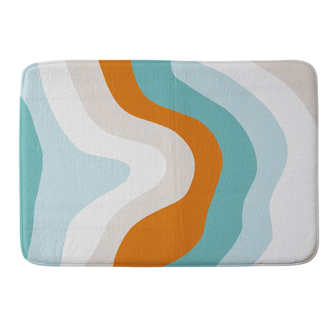 SunshineCanteen moab teal Memory Foam Bath Mat