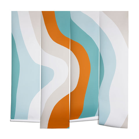 SunshineCanteen moab teal Wall Mural