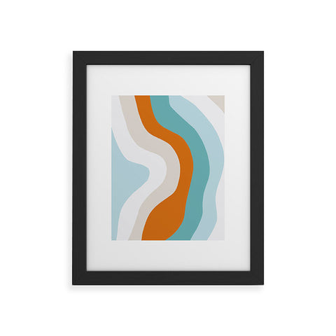 SunshineCanteen moab teal Framed Art Print