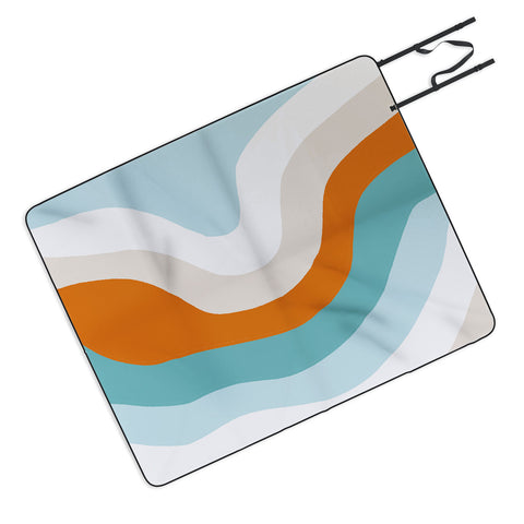 SunshineCanteen moab teal Picnic Blanket