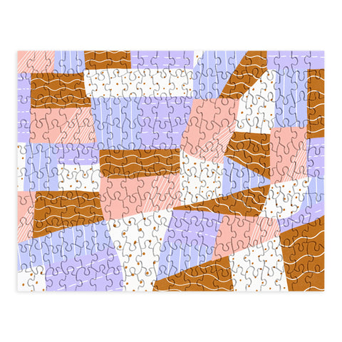 SunshineCanteen modern quilt lilac Puzzle