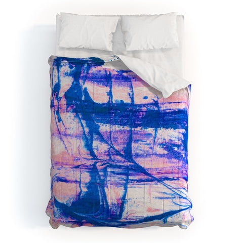 SunshineCanteen modern tie dye Comforter