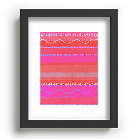SunshineCanteen Nayarit pink Recessed Framing Rectangle