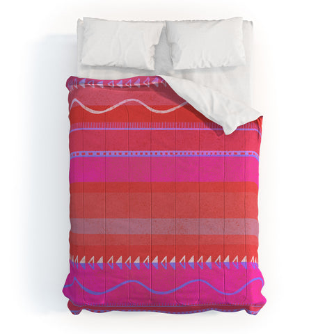 SunshineCanteen Nayarit pink Comforter