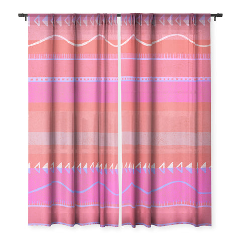 SunshineCanteen Nayarit pink Sheer Non Repeat