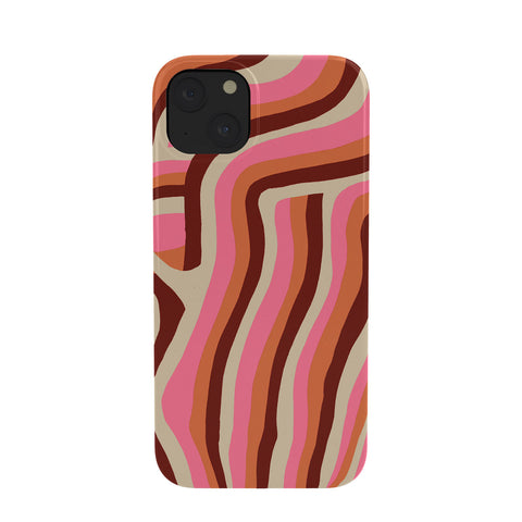 SunshineCanteen neon pink retro zebra Phone Case