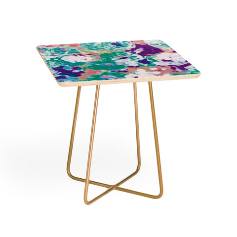 SunshineCanteen oilcloth florals Side Table