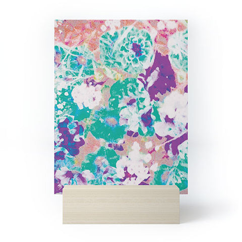 SunshineCanteen oilcloth florals Mini Art Print