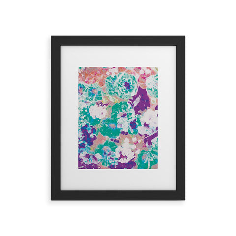 SunshineCanteen oilcloth florals Framed Art Print