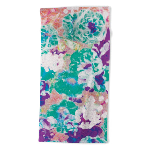 SunshineCanteen oilcloth florals Beach Towel