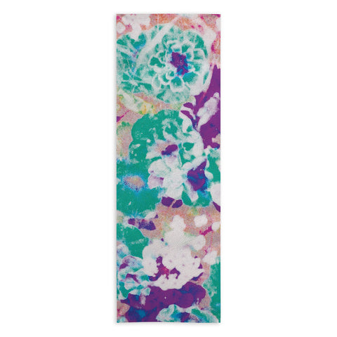 SunshineCanteen oilcloth florals Yoga Towel