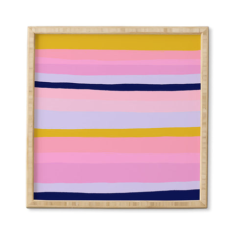 SunshineCanteen ojai Framed Wall Art