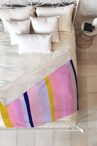 SunshineCanteen ojai Fleece Throw Blanket