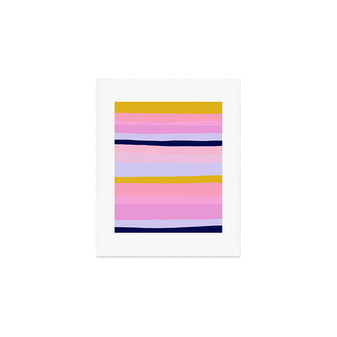 SunshineCanteen ojai stripes Art Print