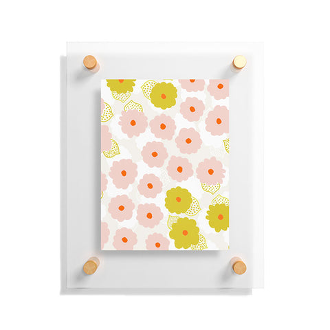 SunshineCanteen olivia flower child Floating Acrylic Print