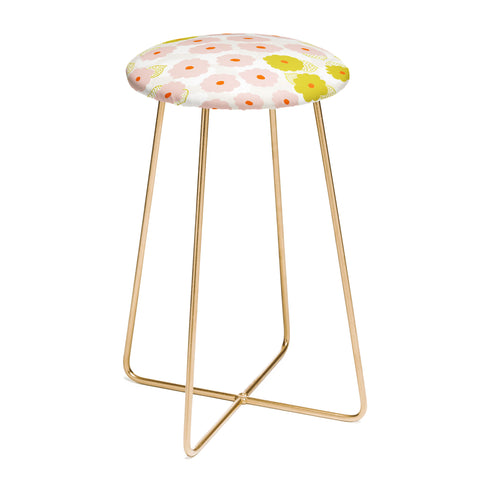 SunshineCanteen olivia flower child Counter Stool