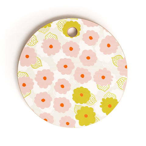 SunshineCanteen olivia flower child Cutting Board Round