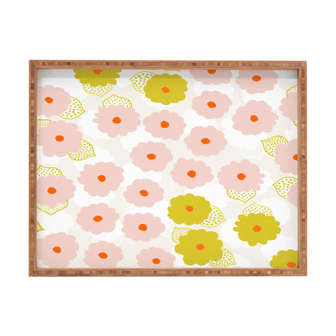 SunshineCanteen olivia flower child Rectangular Tray