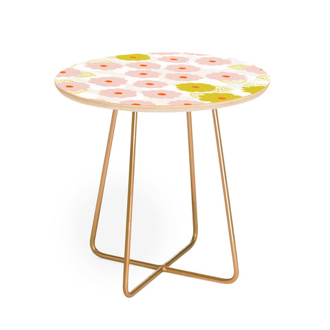 SunshineCanteen olivia flower child Round Side Table