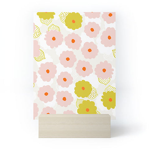 SunshineCanteen olivia flower child Mini Art Print