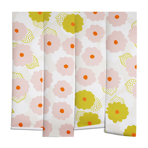 SunshineCanteen olivia flower child Wall Mural