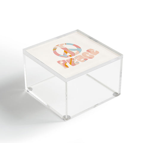 SunshineCanteen peace 3 Acrylic Box