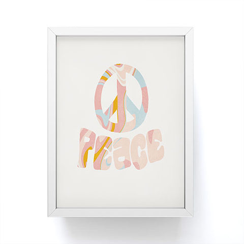 SunshineCanteen peace 3 Framed Mini Art Print