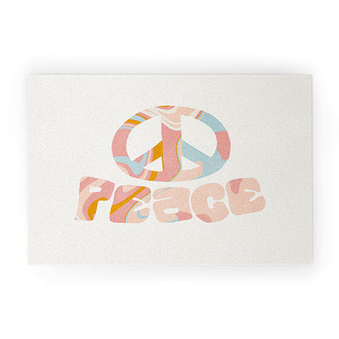 SunshineCanteen peace 3 Welcome Mat