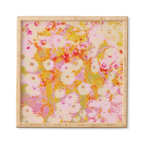 SunshineCanteen peace meadow Framed Wall Art