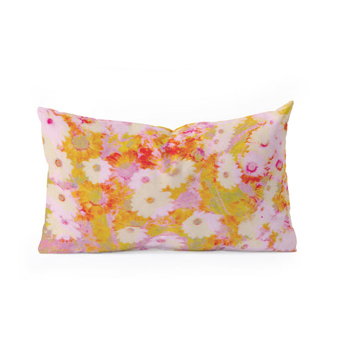 SunshineCanteen peace meadow Oblong Throw Pillow