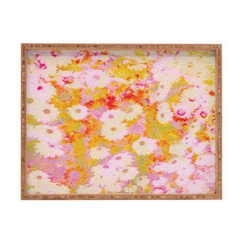 SunshineCanteen peace meadow Rectangular Tray