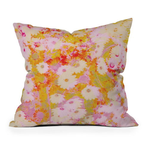 SunshineCanteen peace meadow Throw Pillow