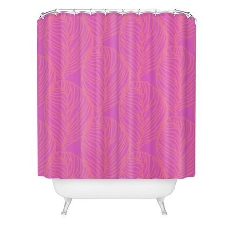 SunshineCanteen Petaluma dayglo Shower Curtain